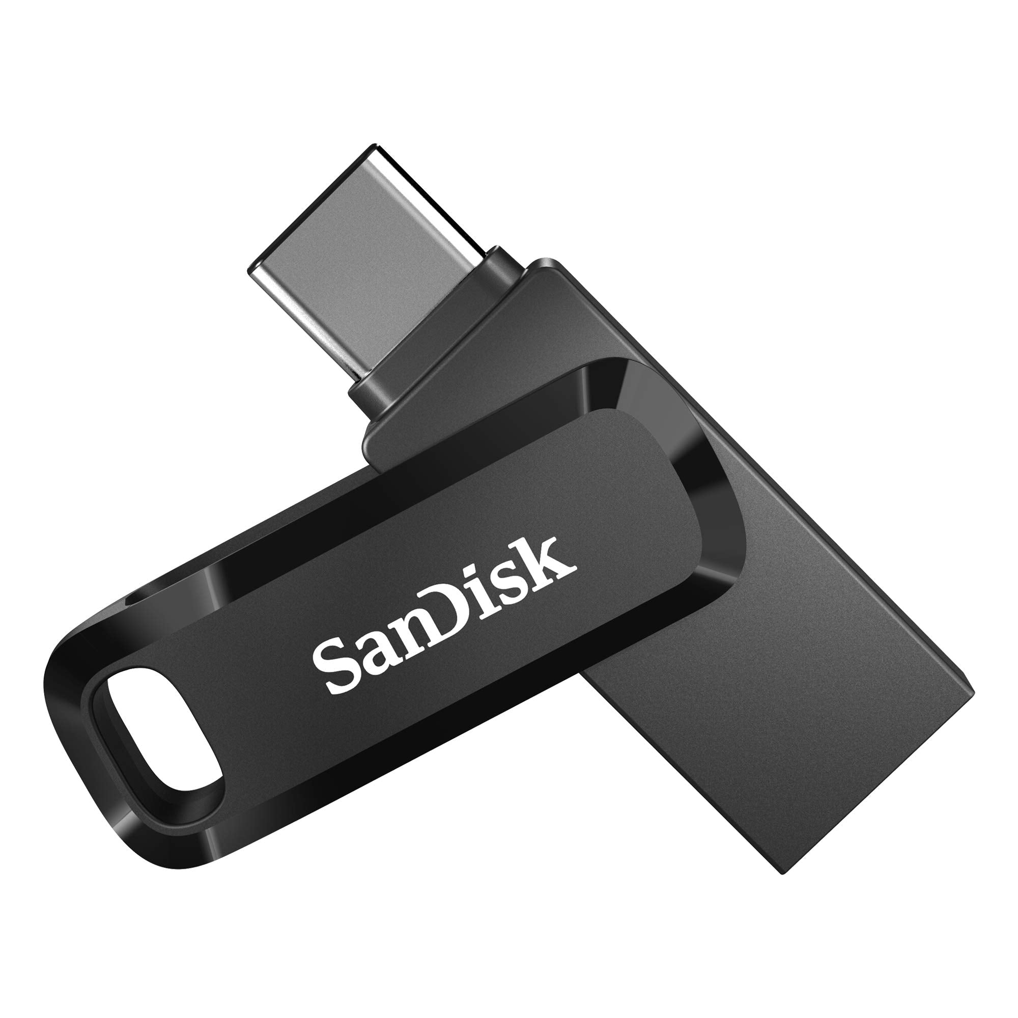 SanDisk 256GB Ultra Dual Drive Go USB Type-C Flash Drive, Black - SDDDC3-256G-GAM46