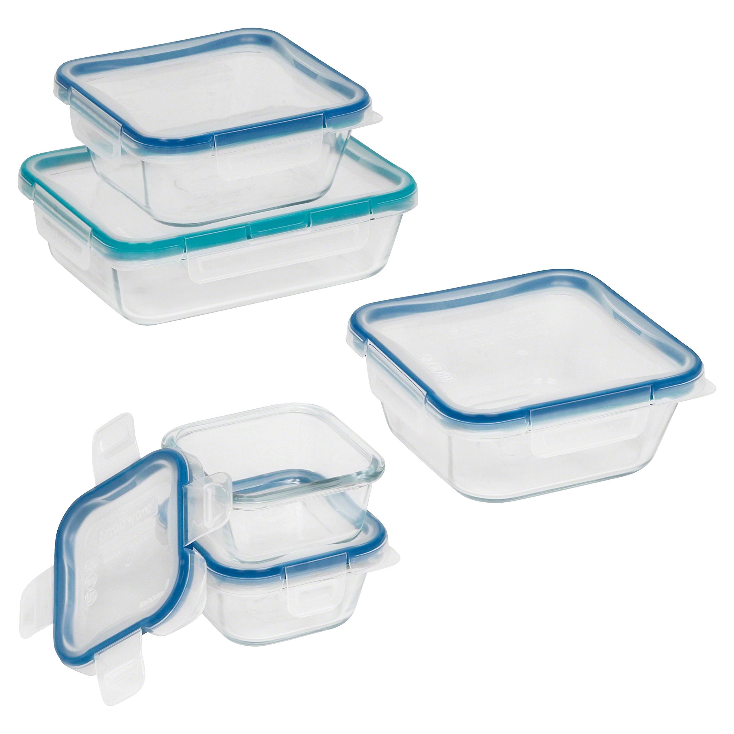 Snapware 10-Piece Total Solution Food Storage Set, Glass